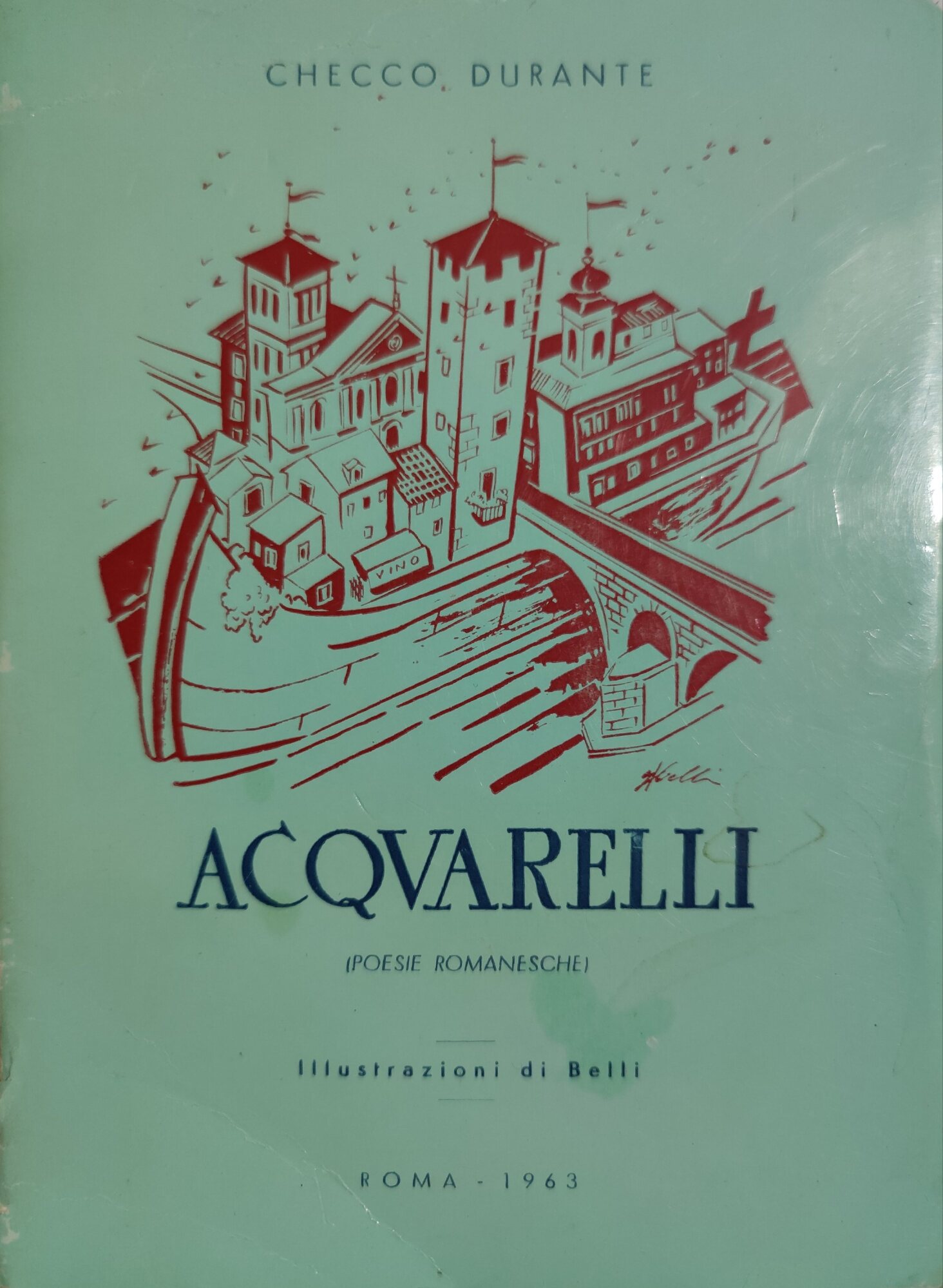 Acquarelli poesie romanesche