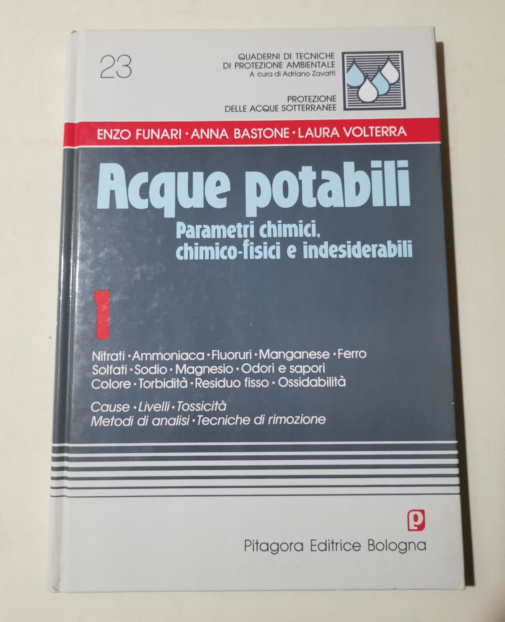 Acque potabili. Parametri chimici, chimico-fisici e indesiderabili (Vol. 1)