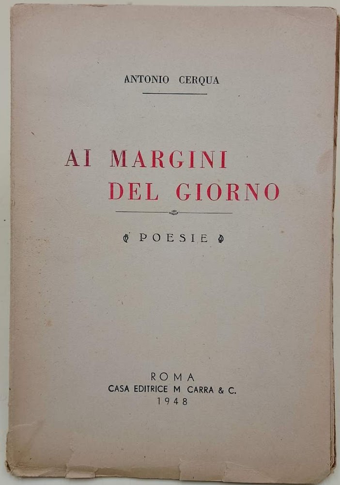 AI MARGINI DEL GIORNO-POESIE(1948)