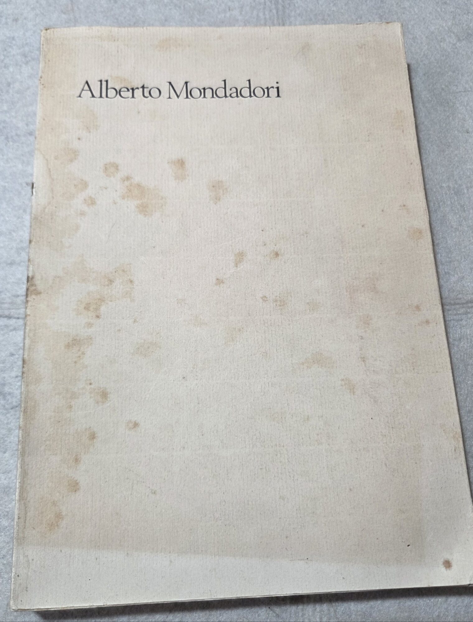 Alberto Mondadori