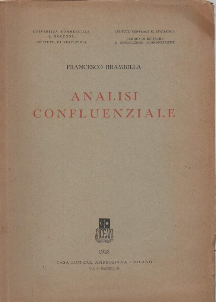 ANALISI CONFLUENZIALE ( 1948 )