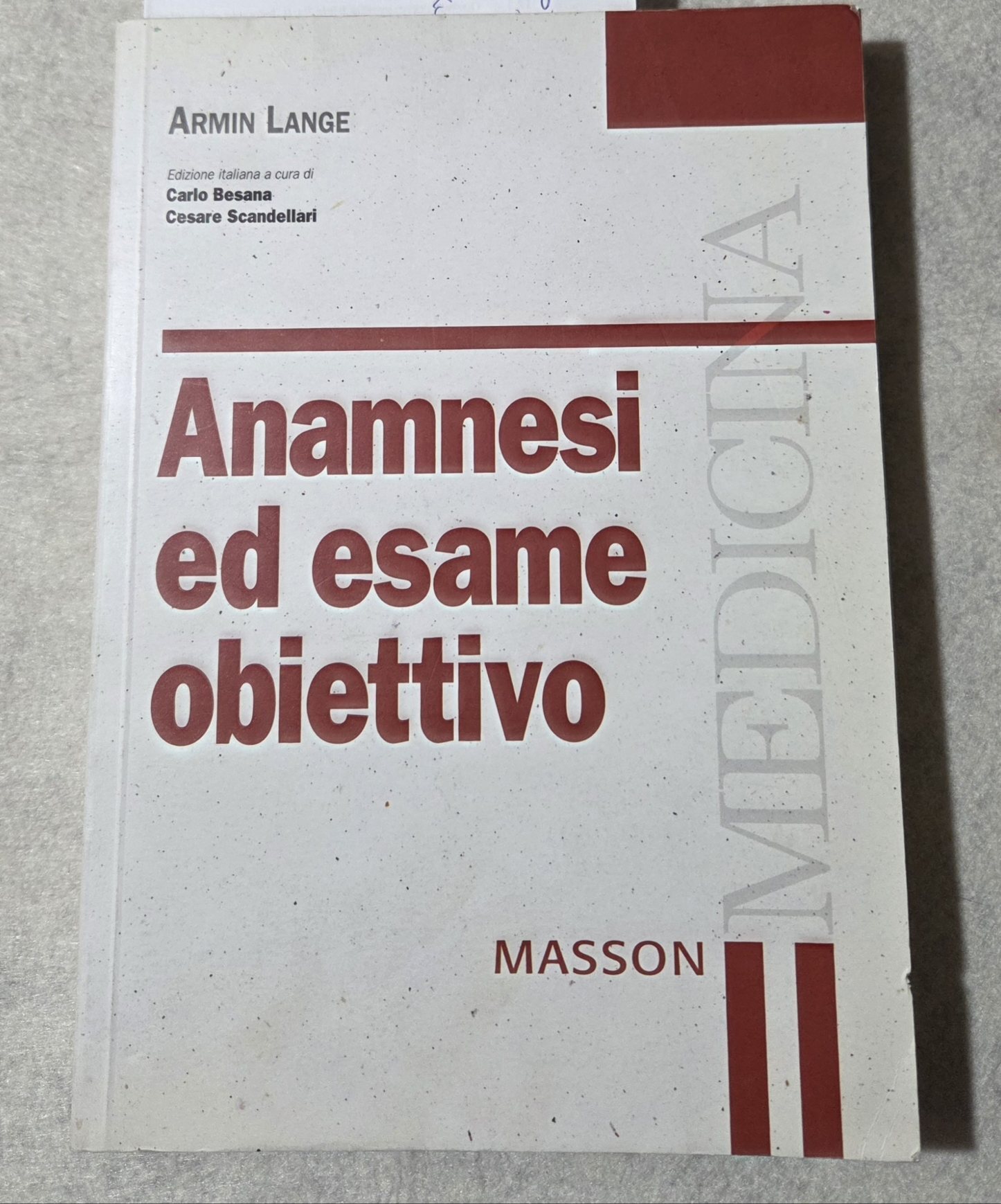 Anamnesi ed esame obiettivo