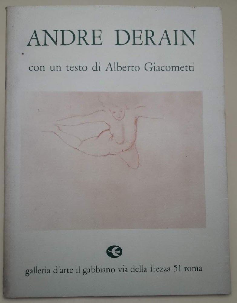 ANDRE DERAIN-SANGUIGNE, CARBONCINI, MATITE(1982)
