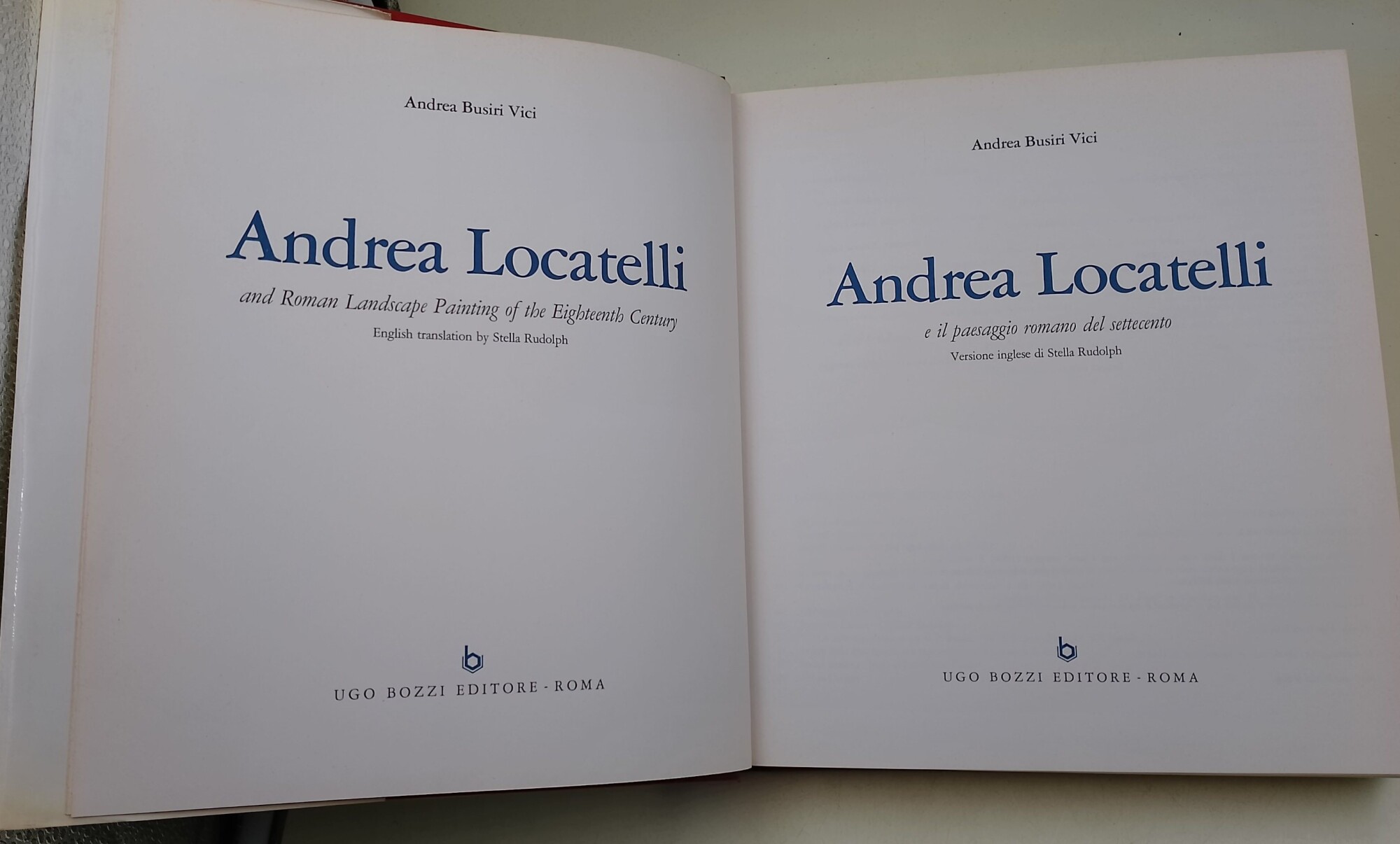Andrea Locatelli e il paesaggio romano del settecento/ Andrea Locatelli …