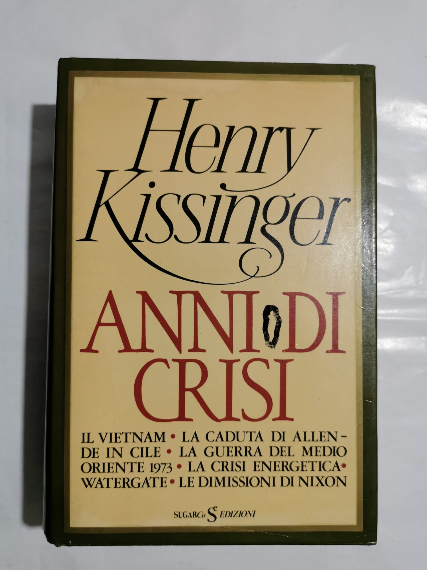 Anni di crisi