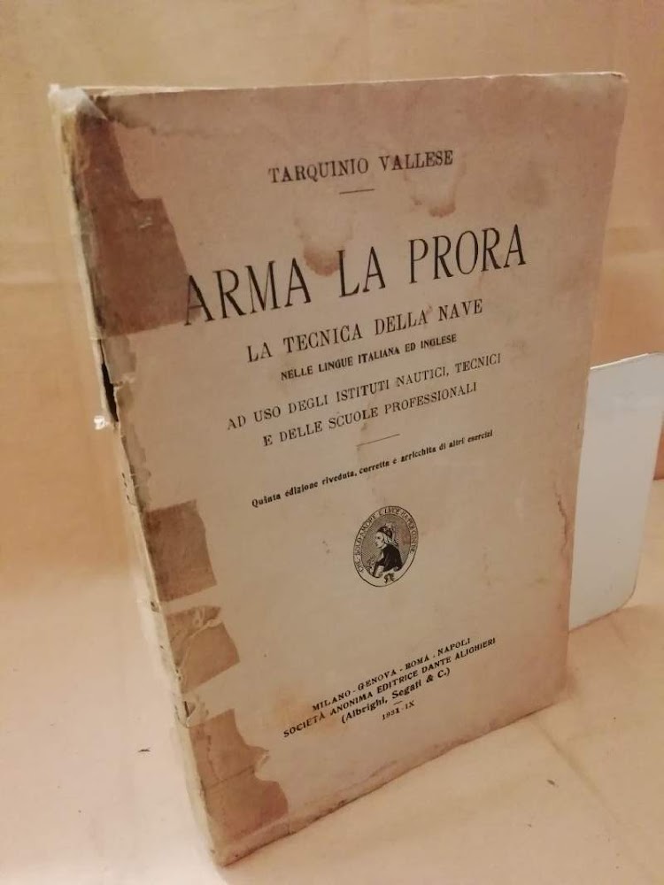 ARMA LA PRORA la tecnica della nave (1931)