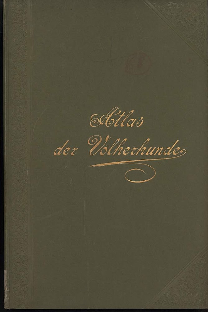 ATLAS DER VOLKERKUNDE (Berghaus Physikalischer Atlas, Abteilung VII)