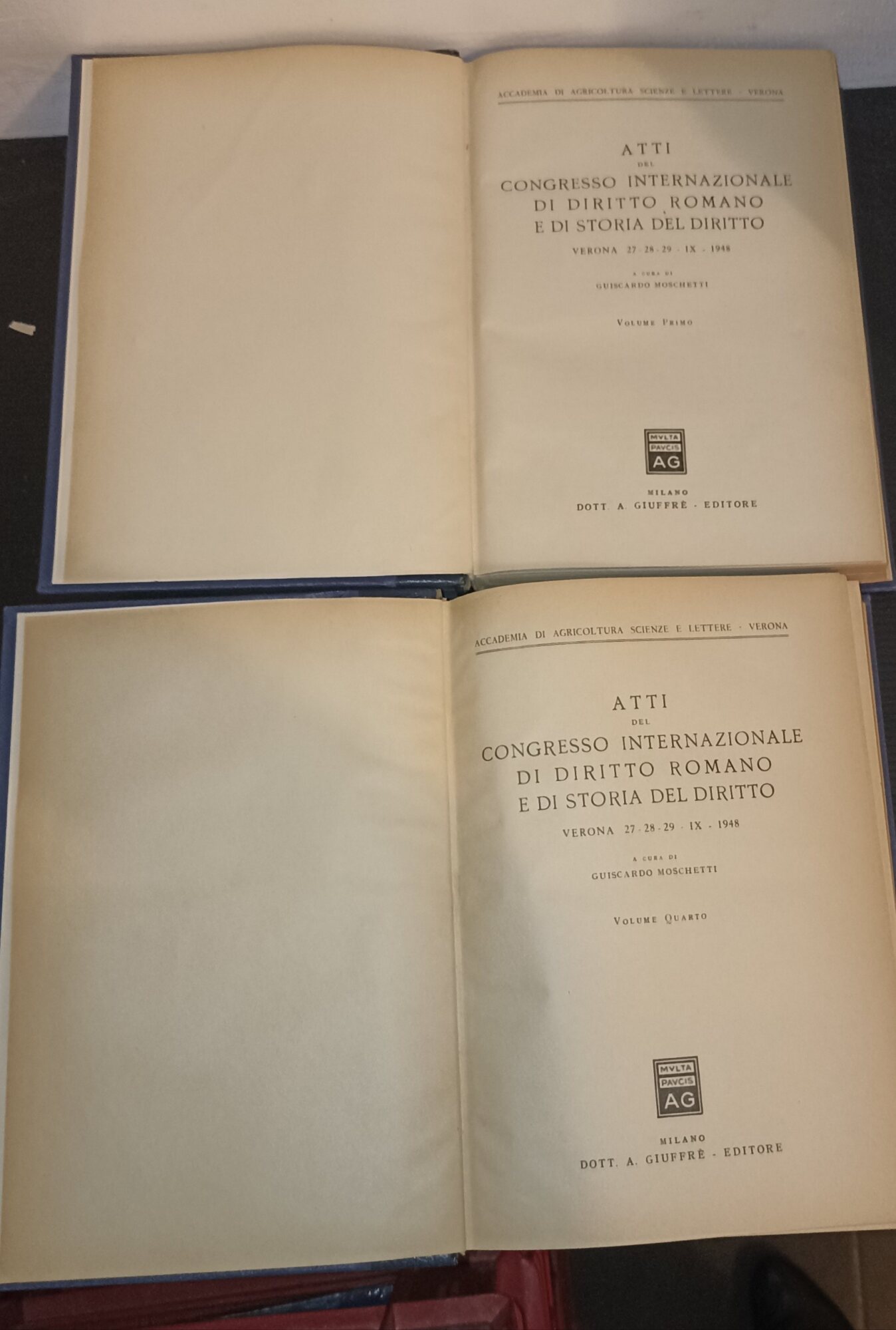 Atti del congresso internazionale di diritto romano e di storia …