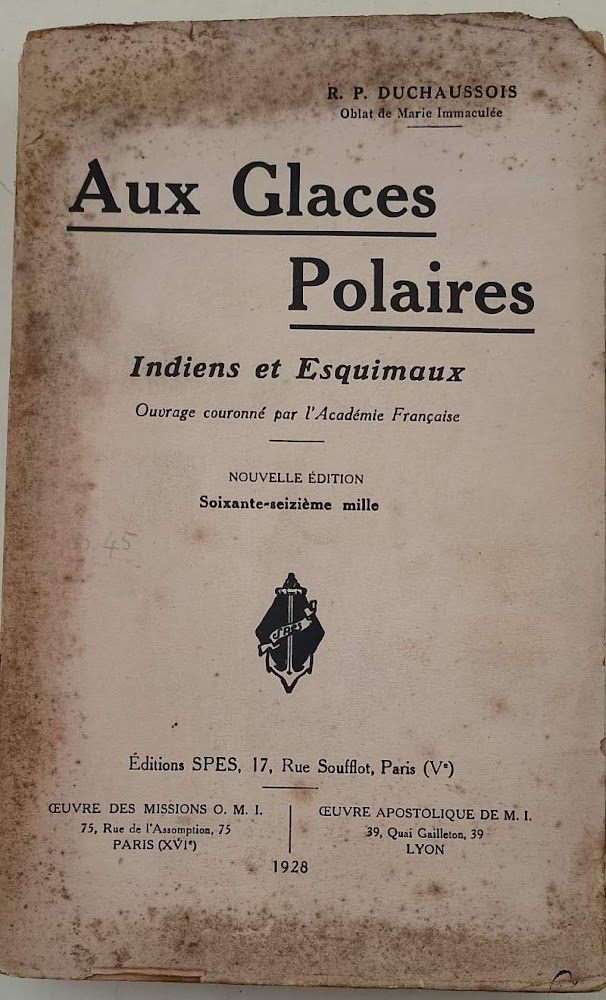 AUX GLACES POLAIRES-INDIENS ET ESQUIMAUX(1928)