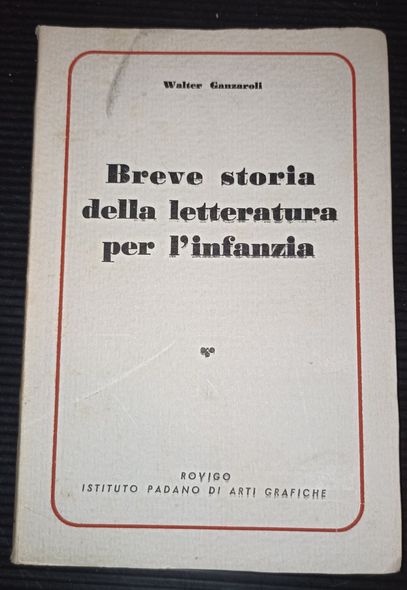 Breve storia della letteratura d'infanzia