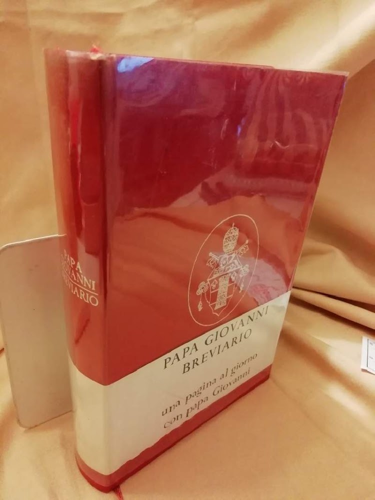 BREVIARIO DI PAPA GIOVANNI- PENSIERI PER OGNI GIORNO DELL'ANNO(1966)