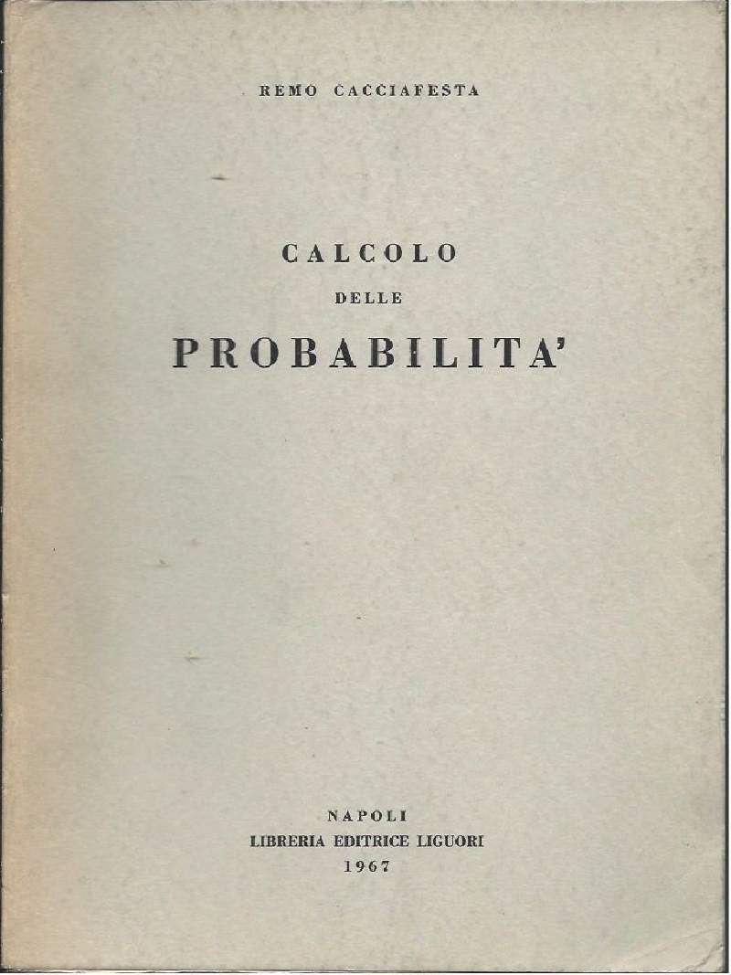 CALCOLO DELLE PROBABILITÀ