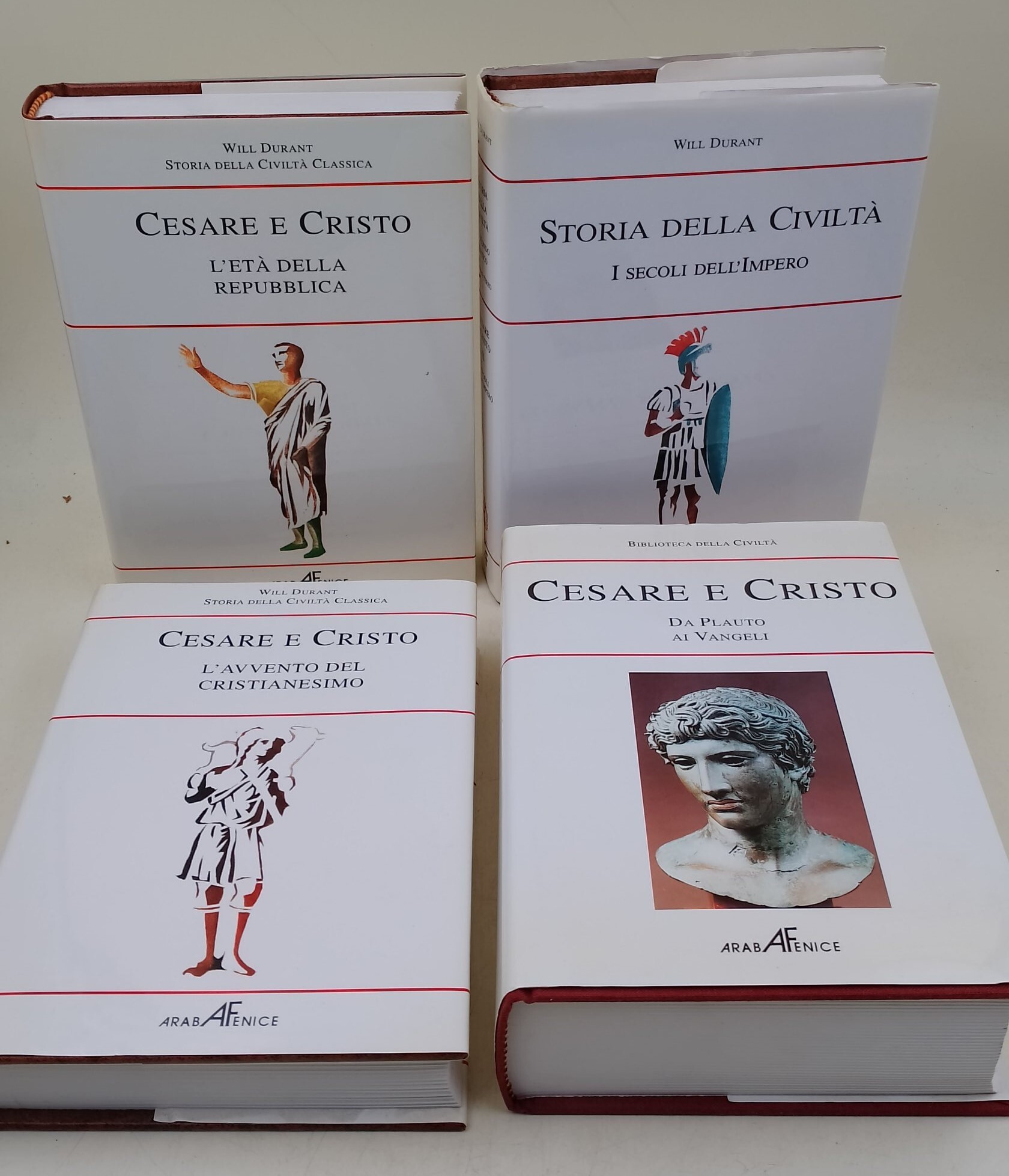 Cesare e Cristo- 3 voll. + Storia della civilta'-I secoli …