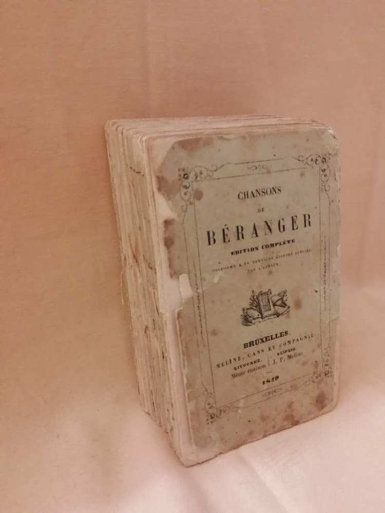 CHANSONS DE BERANGER(1849)