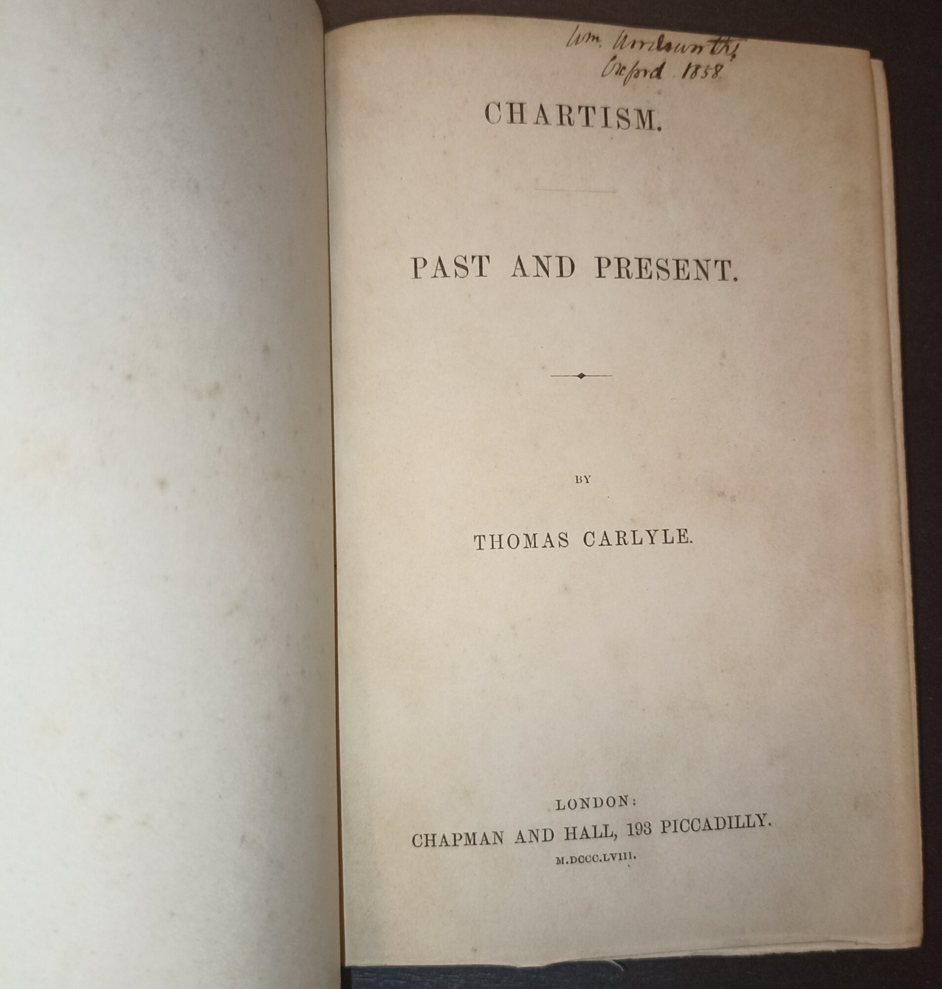 Chartism. Past and present.