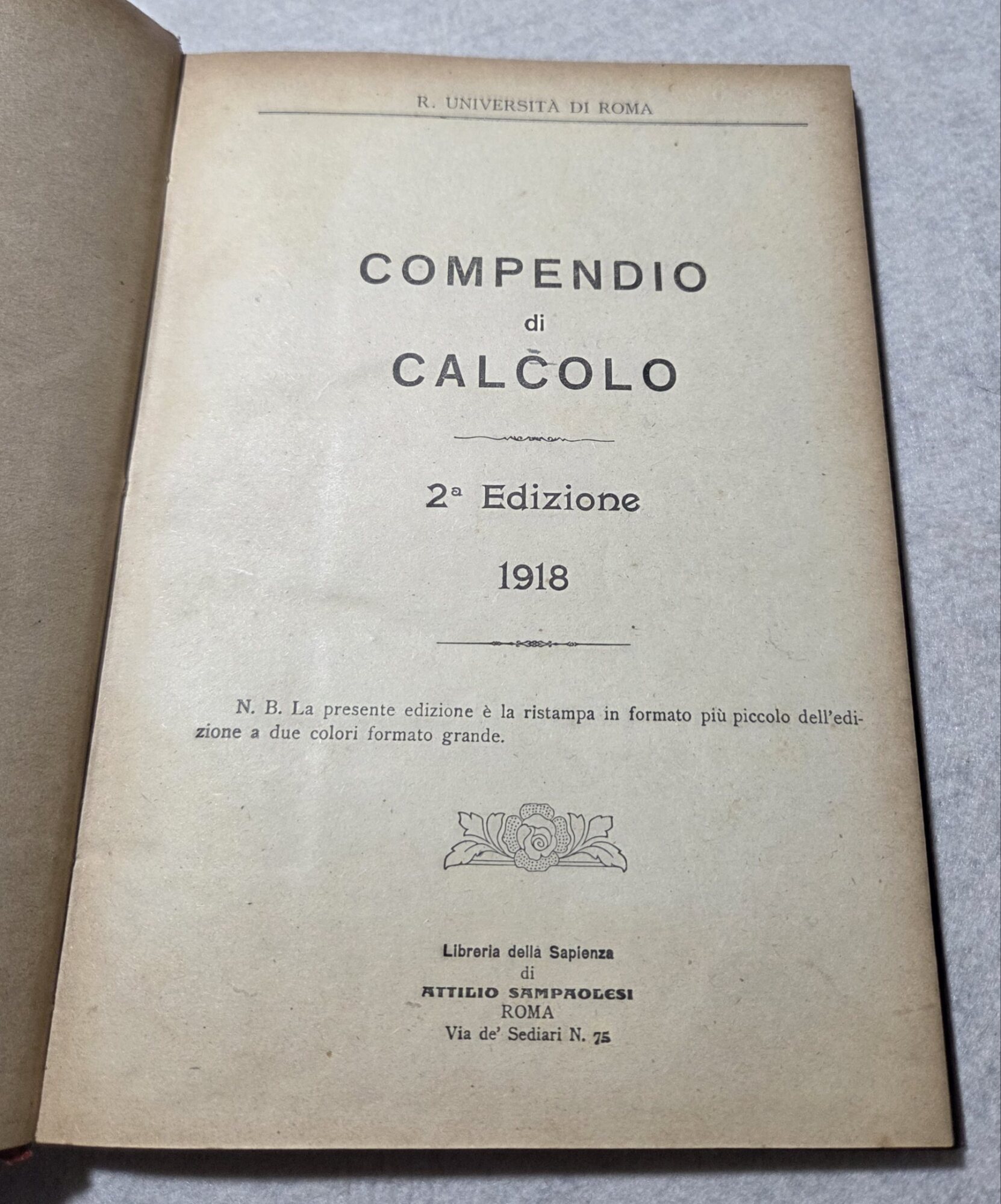 Compendio di calcolo
