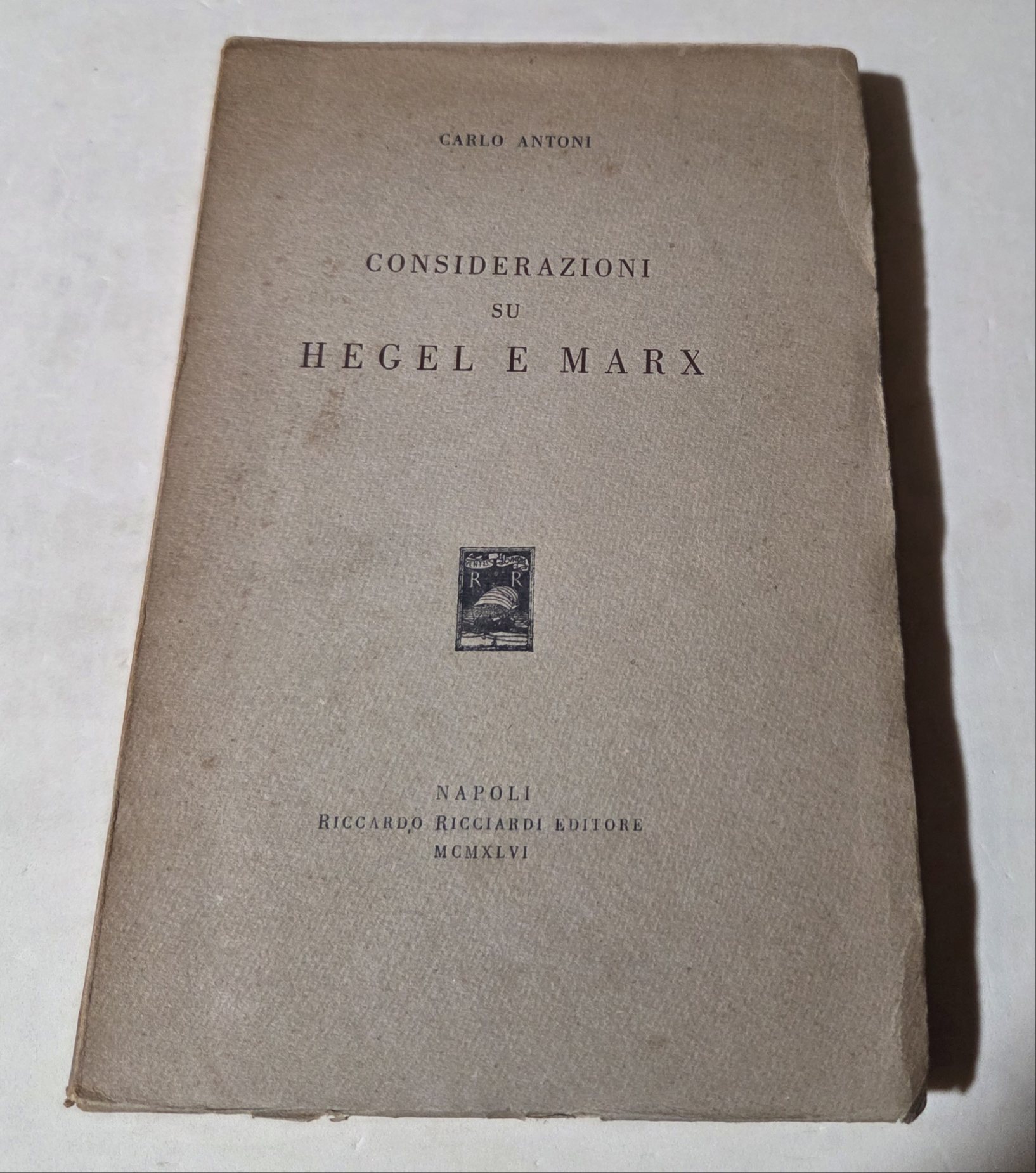 Considerazioni su Hegel e Marx