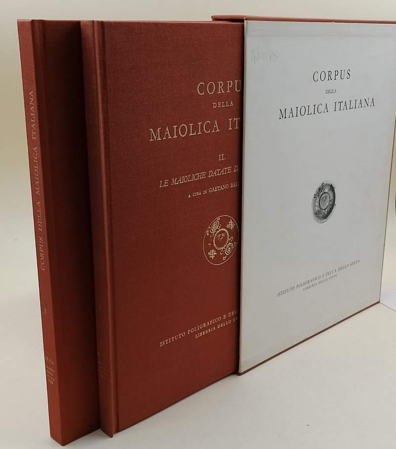 CORPUS DELLA MAIOLICA ITALIANA -2 VOLL.(1988)