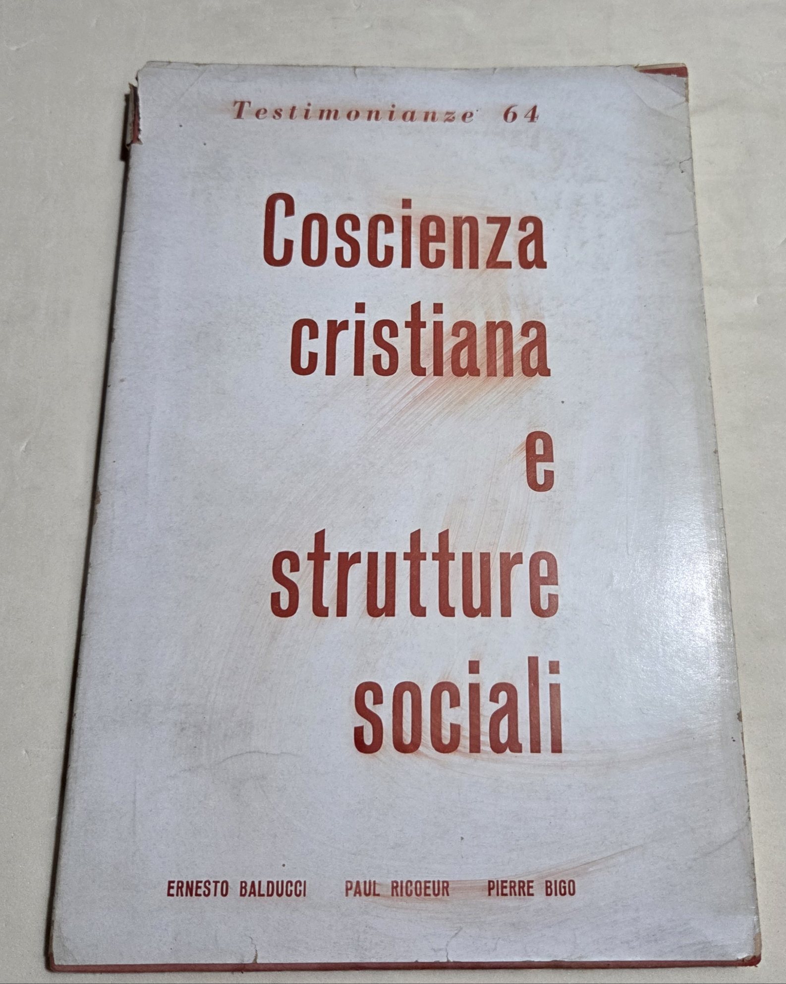 Coscienza cristiana e strutture sociali