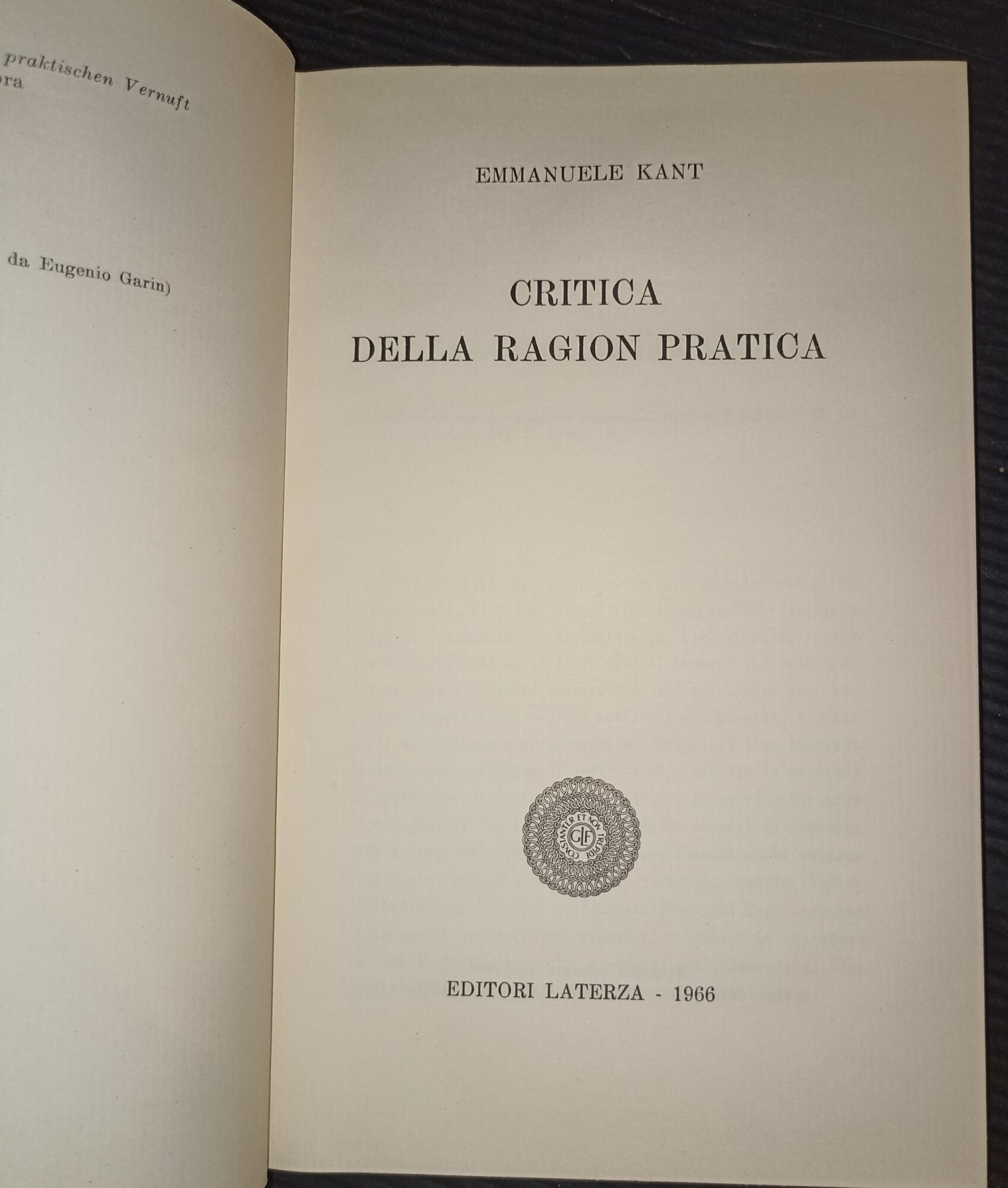 Critica della ragion pratica