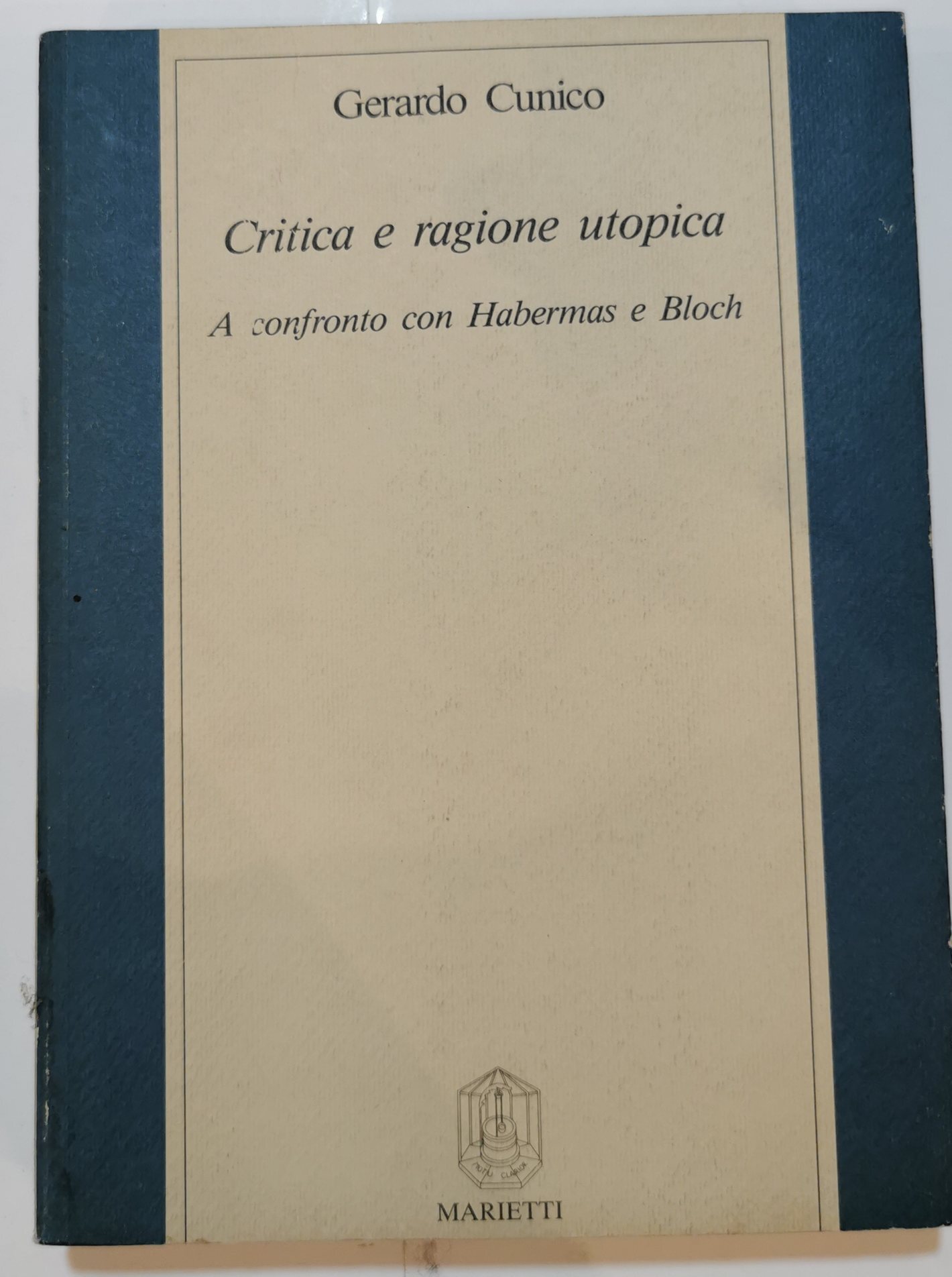 Critica e ragione utopica - a confronto con Habemarmas e …