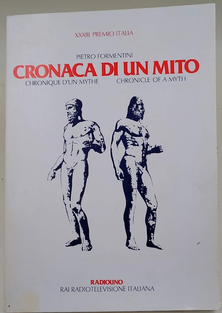 CRONACA DI IN MITO-CRONIQUE D'UN MYTHE-CRONICLE OF A MYTH( 1981)