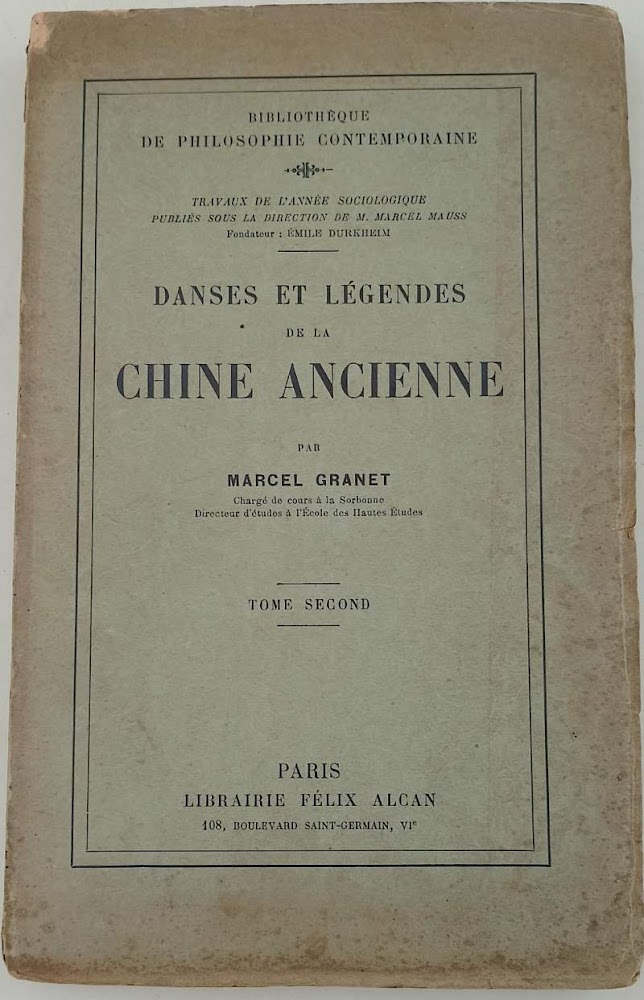DANSES ET LEGENDES DE LA CHINE ANCIENNE-TOMO II-(1926)