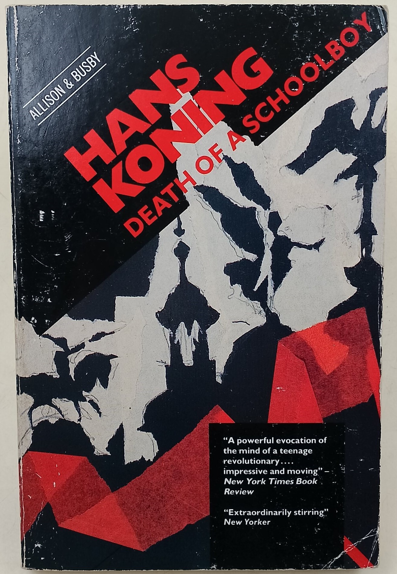 Death of a schoolboy