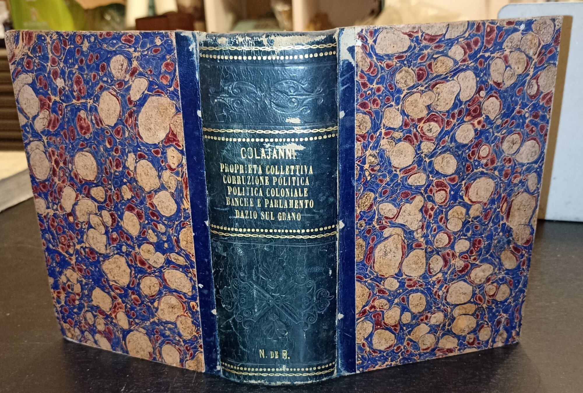 Di alcuni studi recenti sulla proprieta collettiva; Politica coloniale; Banche …