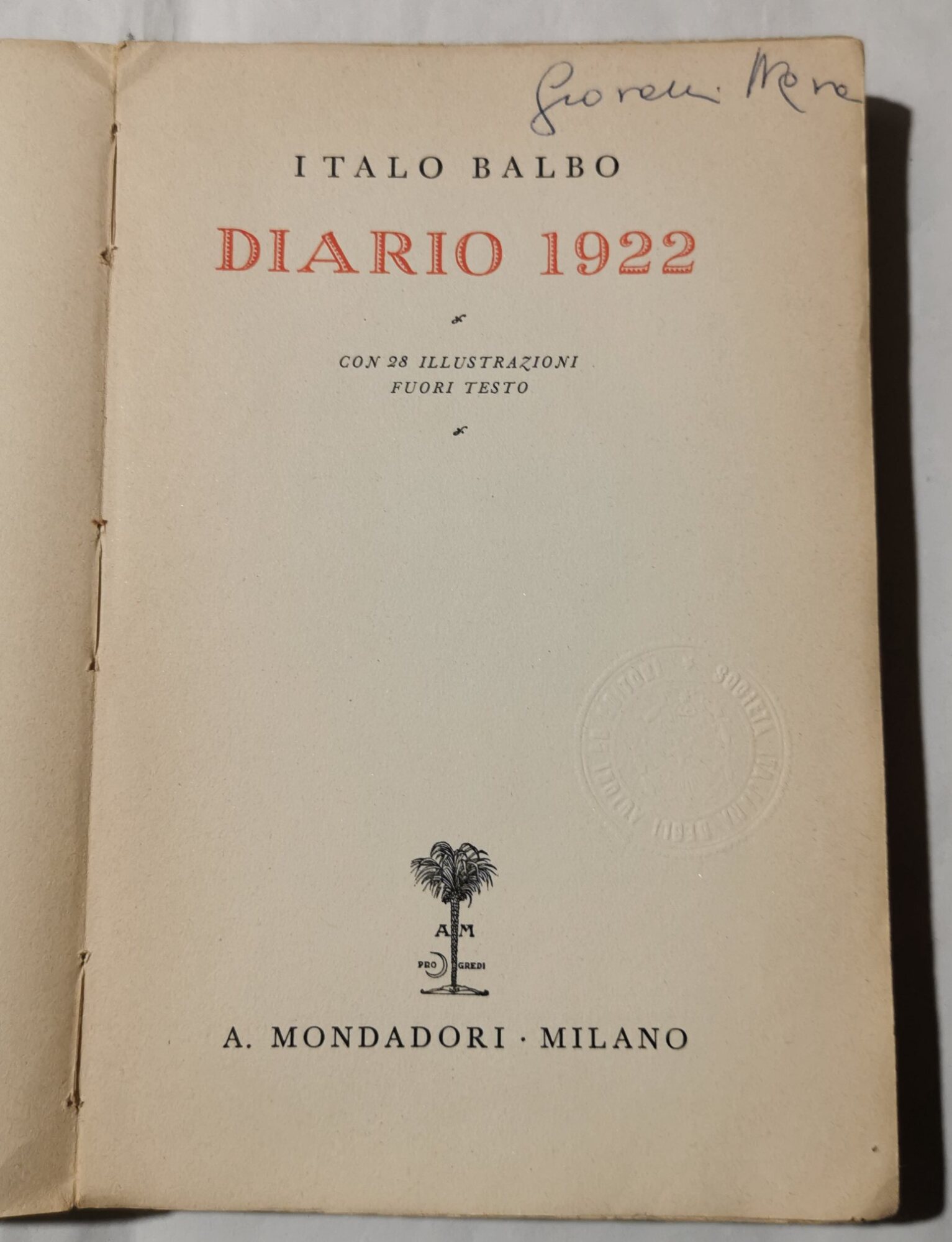 Diario 1922