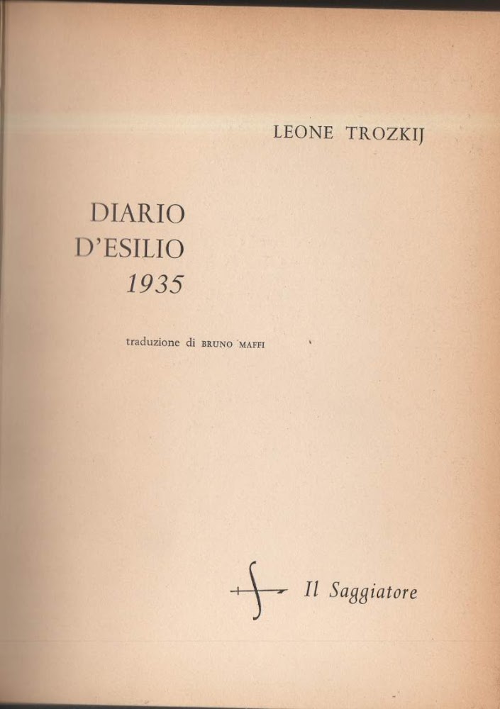 DIARIO D'ESILIO 1935 (1960)