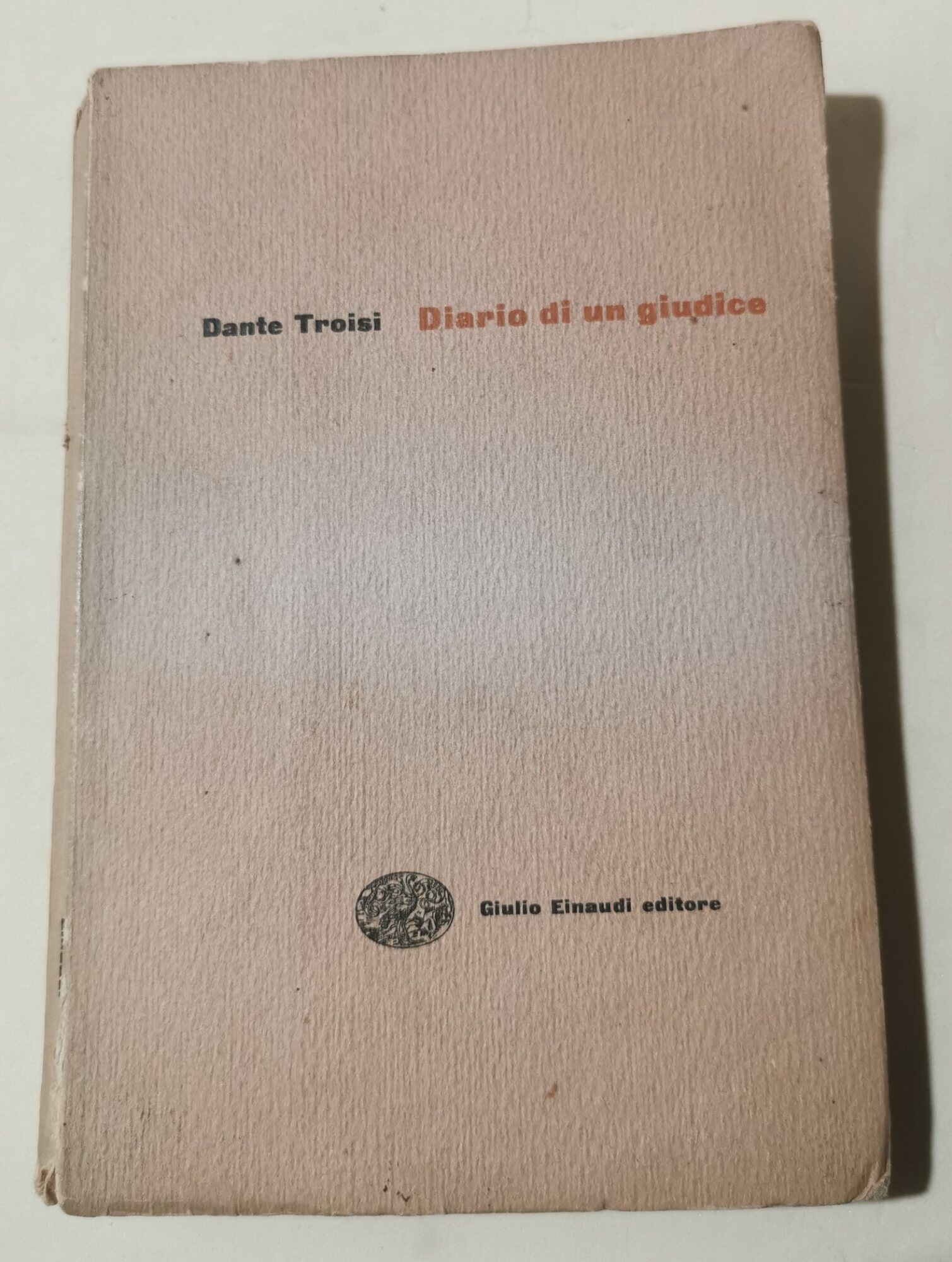 Diario di un giudice