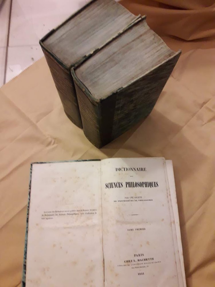 DICTIONNAIRE DES SCIENCES PHILOSOPHIQUE -3 voll., 5 tomi (1844/51)