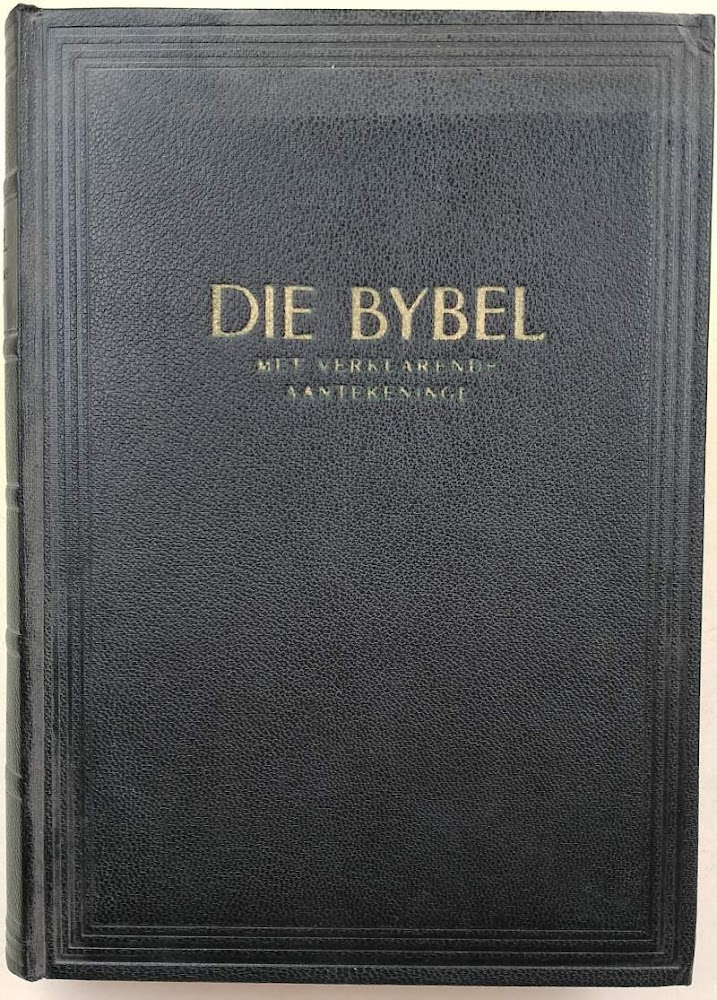 DIE BYBEL MET VERKLARENDE AATEKENINGE(1958)