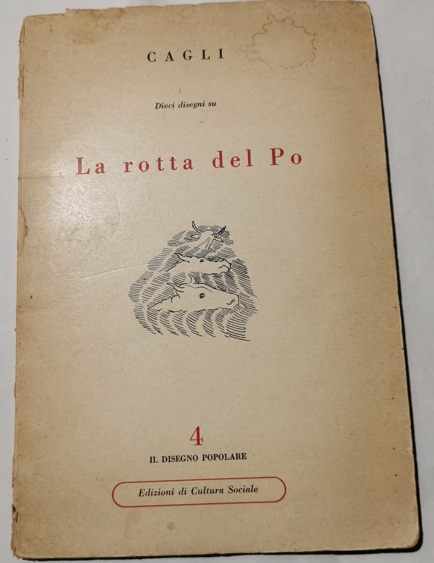 Dieci disegni su - La rotta del Po