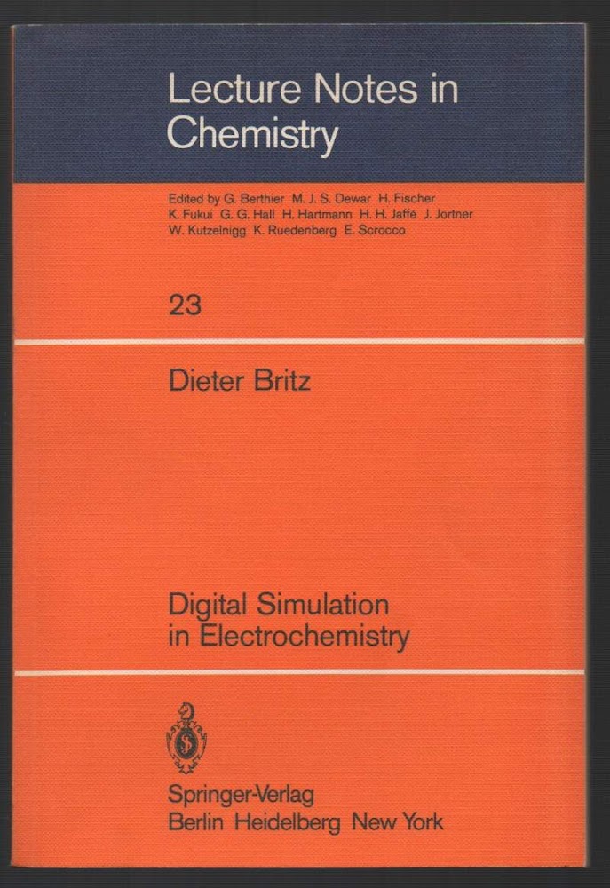 DIGITAL SIMULATION IN ELECTROCHEMISTRY (1981)