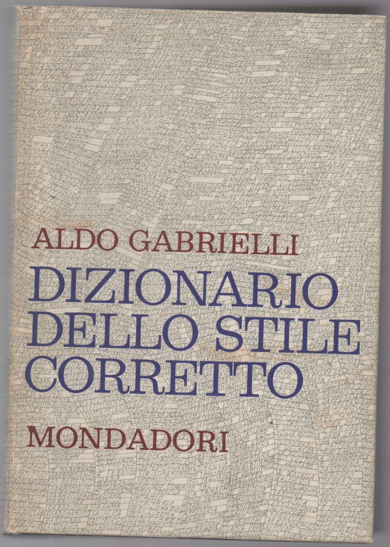 Dizionario dello stile corretto