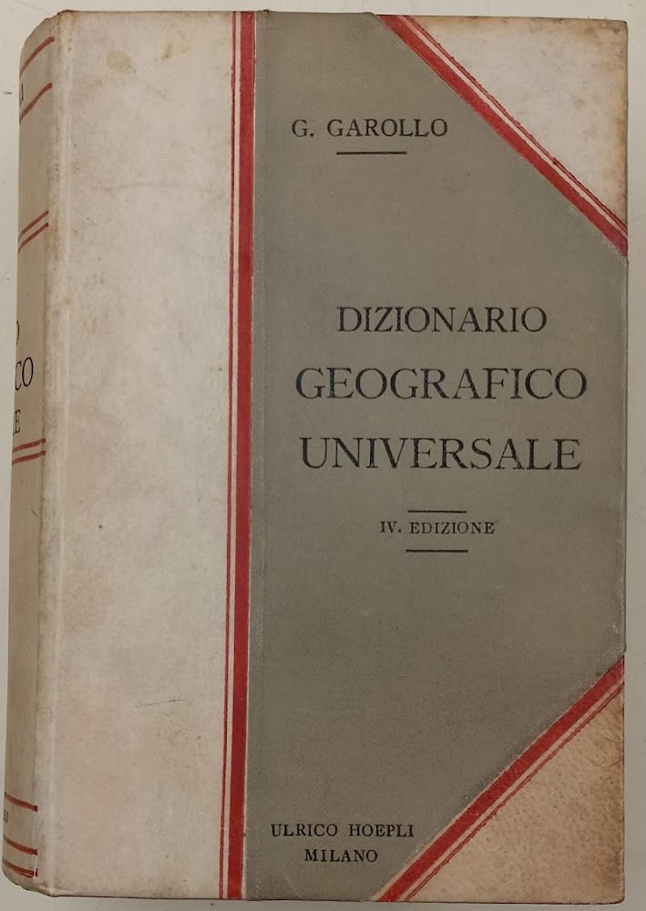 DIZIONARIO GEOGRAFICO UNIVERSALE(1898)