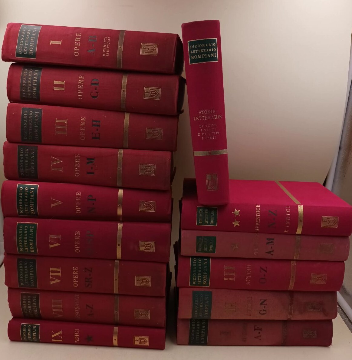 Dizionario Letterario Bompiani-15 voll.