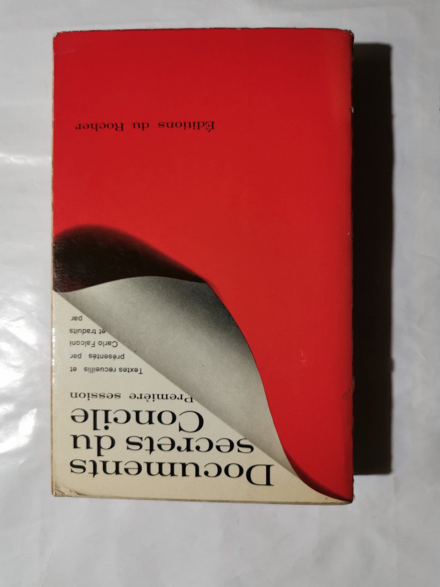 Documents secrets du Concile - premiere session