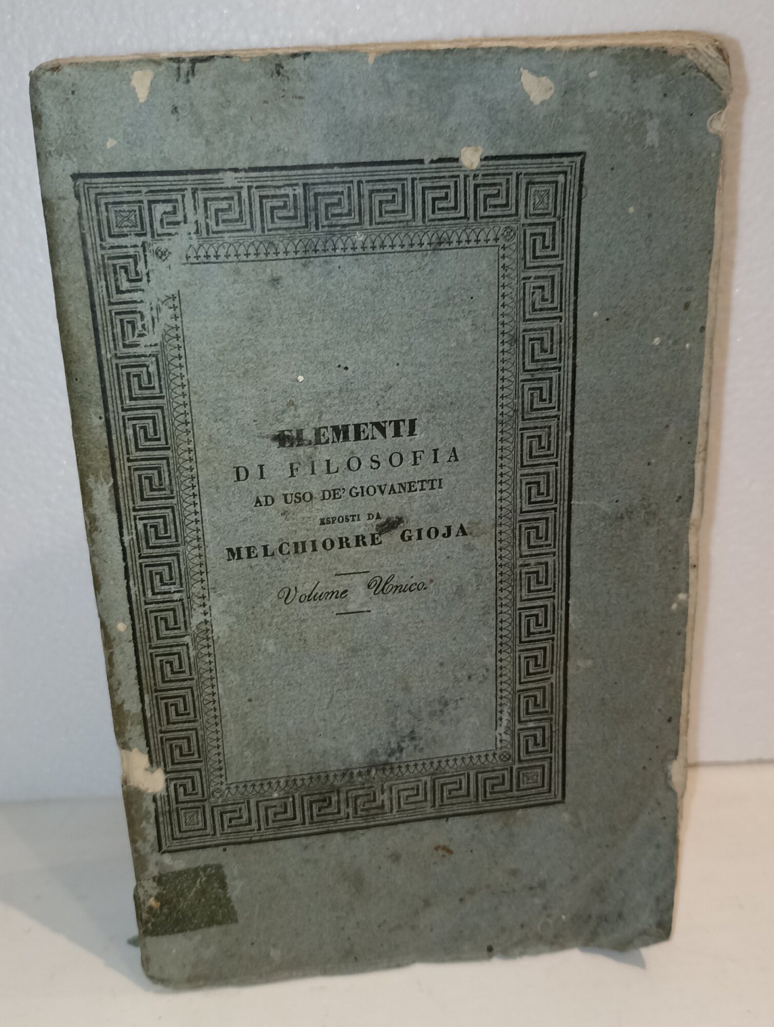 Elementi di filosofia ad uso de' giovanetti