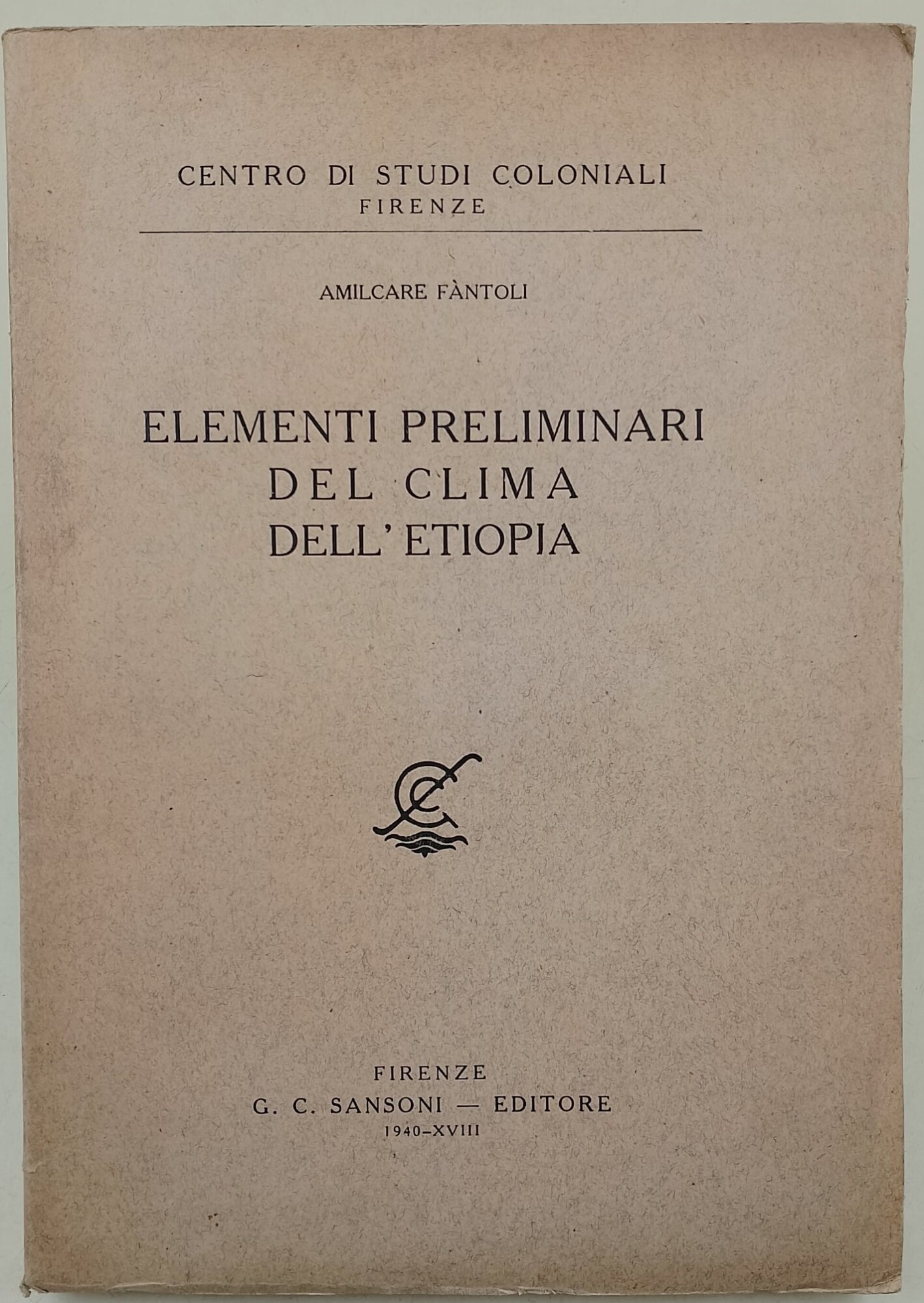 Elementi preliminari del clima dell'Etiopia