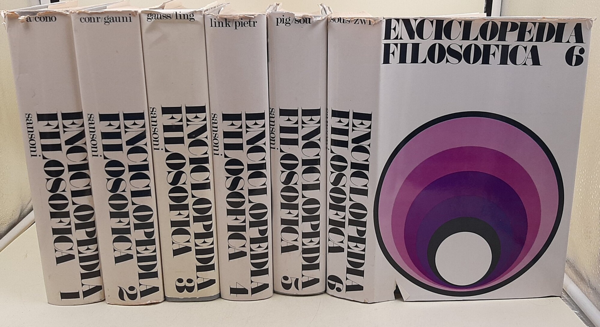 Enciclopedia filosofica - 6 Voll.