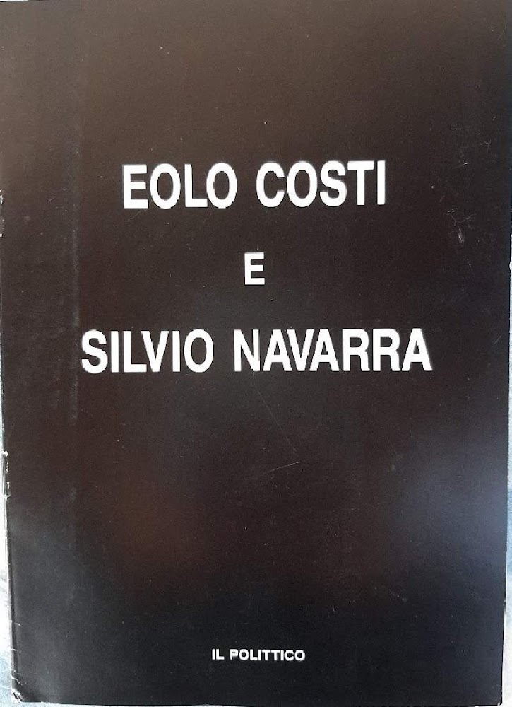 EOLO COSTI E SILVIO NAVARRA(1992)