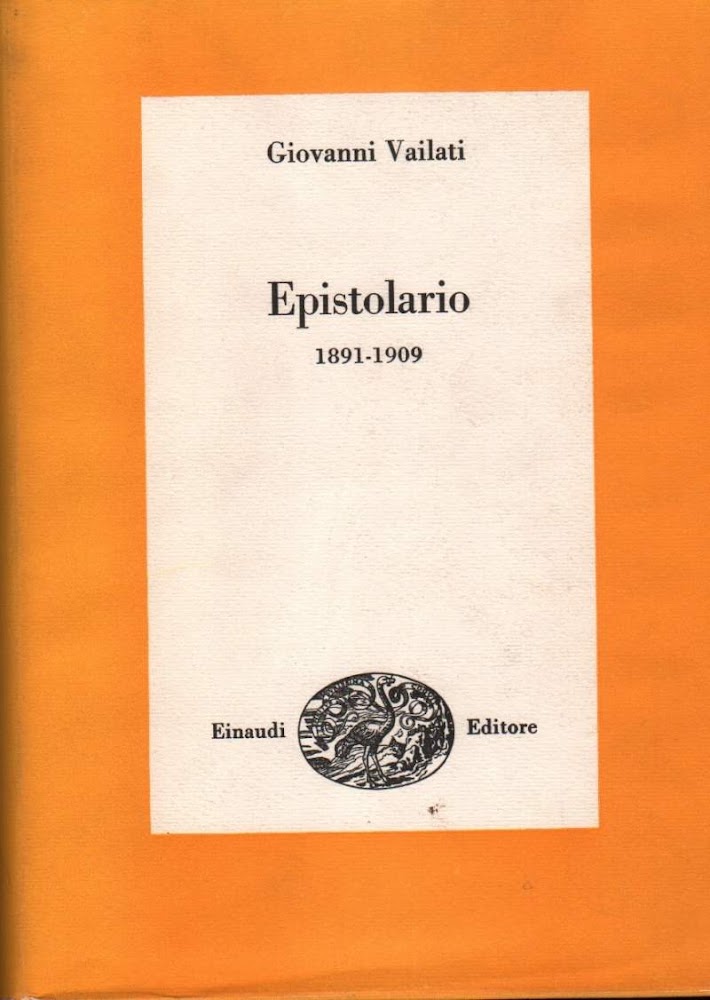 EPISTOLARIO 1891-1909 (1971)