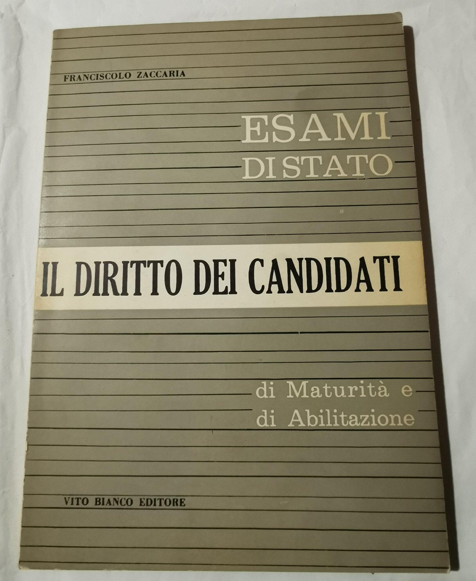 Esami di Stato : il diritto dei candidati di Maturita' …