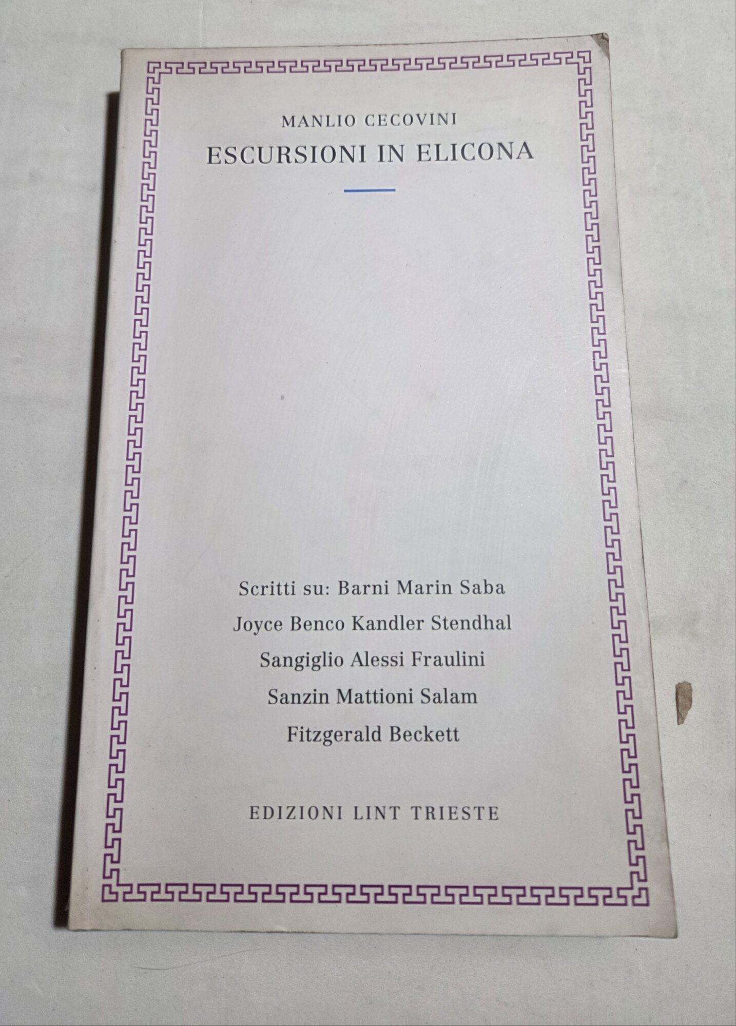 Escursioni in Elicona