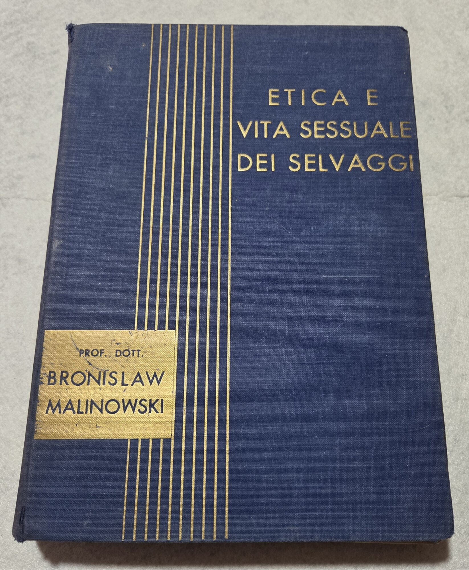 Etica e vita sessuale dei selvaggi