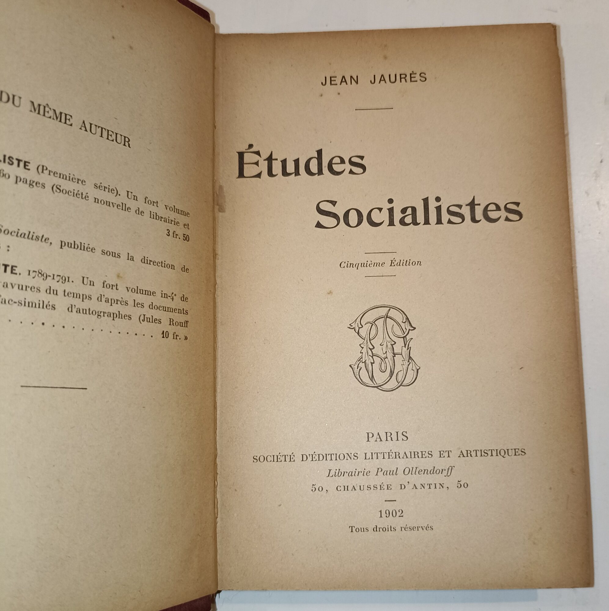 Ètudes socialistes