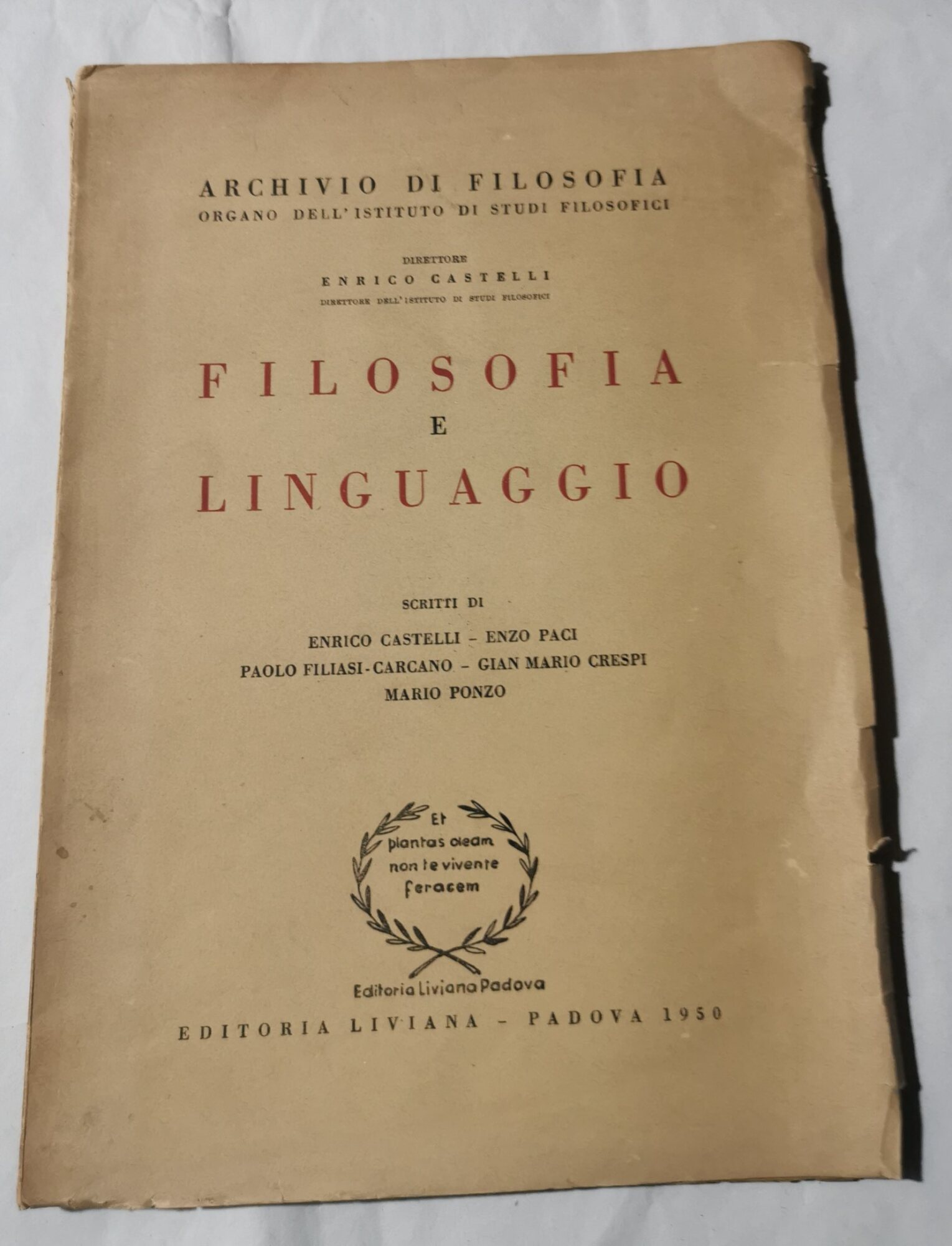 Filosofia e linguaggio